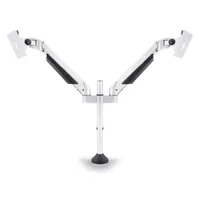 Multibrackets 7350022737181 M VESA Gas Lift Arm Dual Fehér 15-32" 75x75/100x100 dönthető forgatható asztali