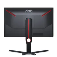AOC 25G3ZM-BK 24,5" FHD VA 240 Hz 1 ms Freesync Premium Pivot állítható magasság 100x100 VESA #7