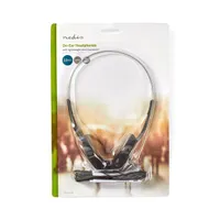 Nedis HPWD1101BK fejhallgató 27 mm-es mélyhangszóró 3,5 mm sztereó jack 1,2 m #7