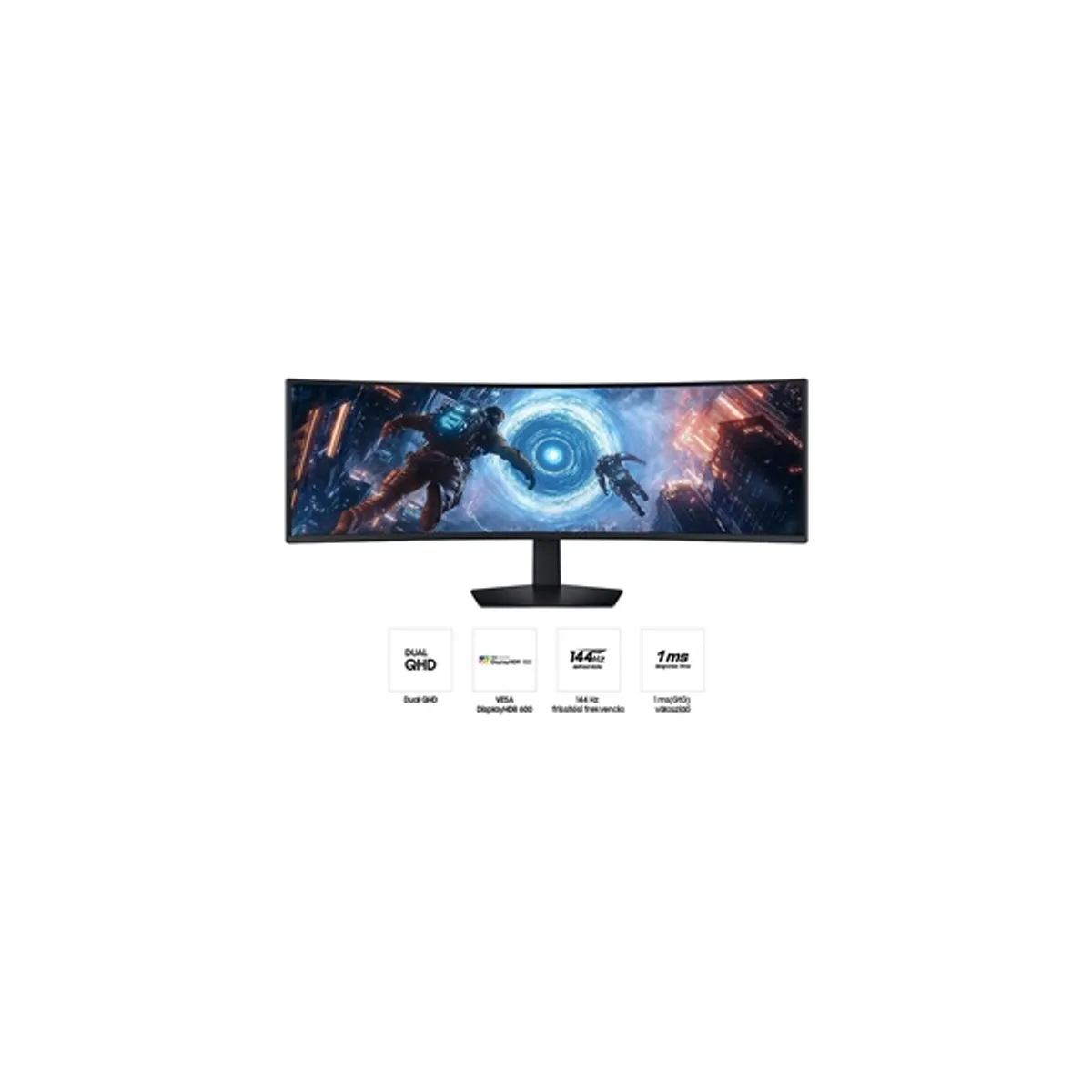 SMG MON LS49FG910EUXEN Játékmonitor 5120x1440 49" 32:9 VA 1,00 ms Samsung #4