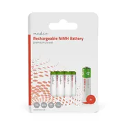 Nedis BANM7HR034B NiMH AAA akkumulátor 1.2V 700mAh 4db