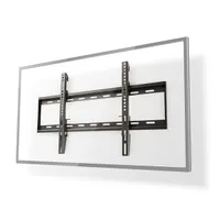 Nedis TVWM2050BK rögzített fali tartó 42"-70" max 60 kg VESA 400x200 400x400 600x400 100x100 200x100 200x200 min faltávolság 29 mm fekete