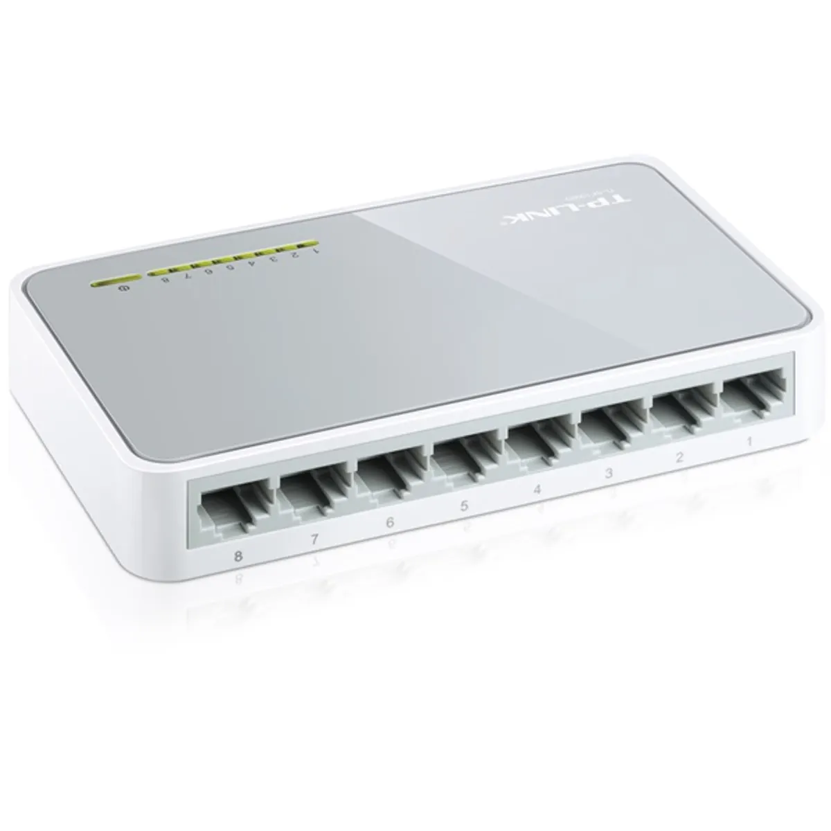 TP-Link TL-SF1008D asztali 8-port switch 10-100 Mbps Auto-MDI-MDIX Plug-and-Play nem menedzselt zöld technológia #1