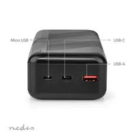 NEDIS UPBKPD30000BK fejhallgató-erősítő fekete #1