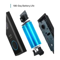 ANKER T82101W1 Eufy Video Doorbell 2K WiFi kültéri ember felismerés, 2K felbontás, kétirányú hang, AES-256 #3