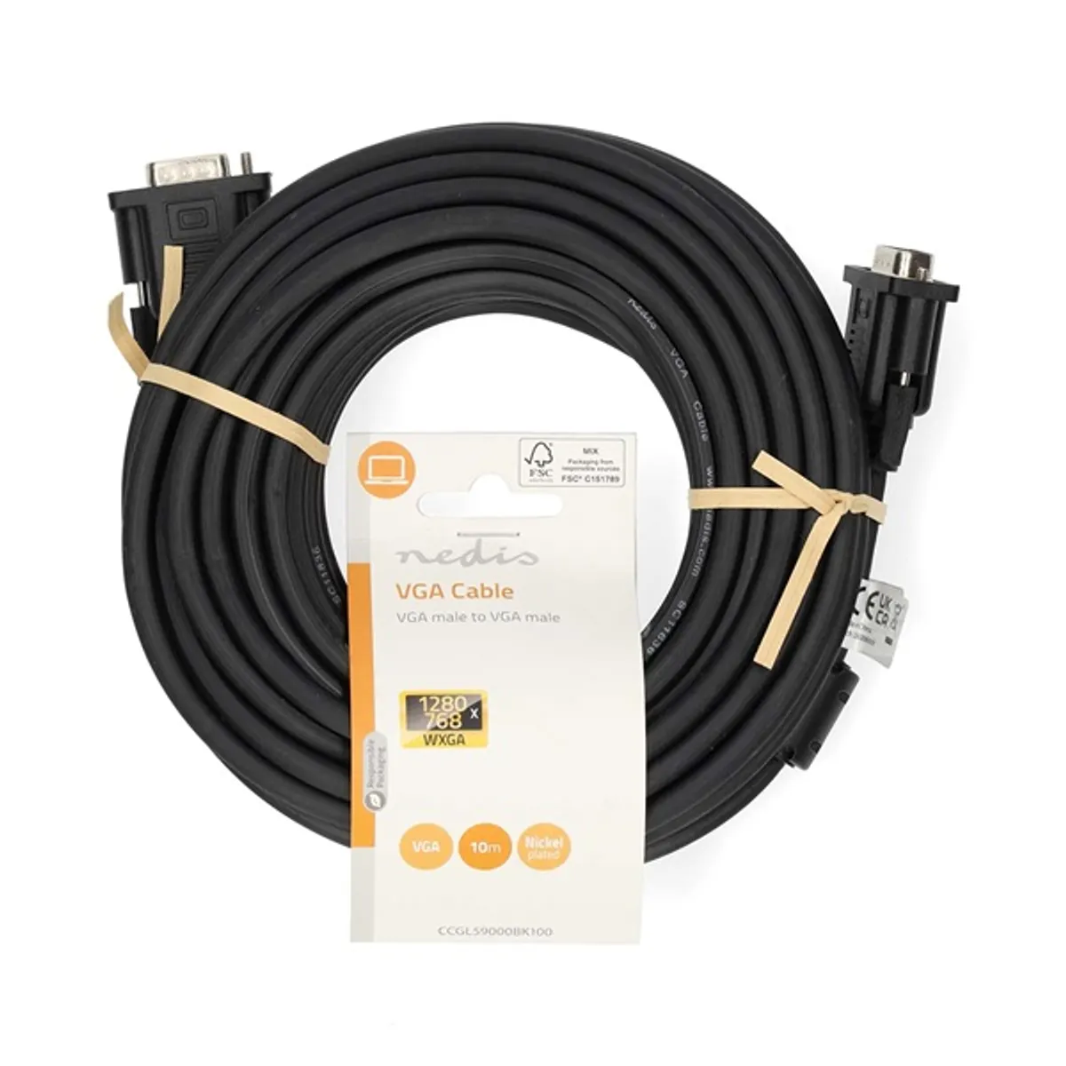 NEDIS CCGL59000BK100 VGA kábel 10 m #3