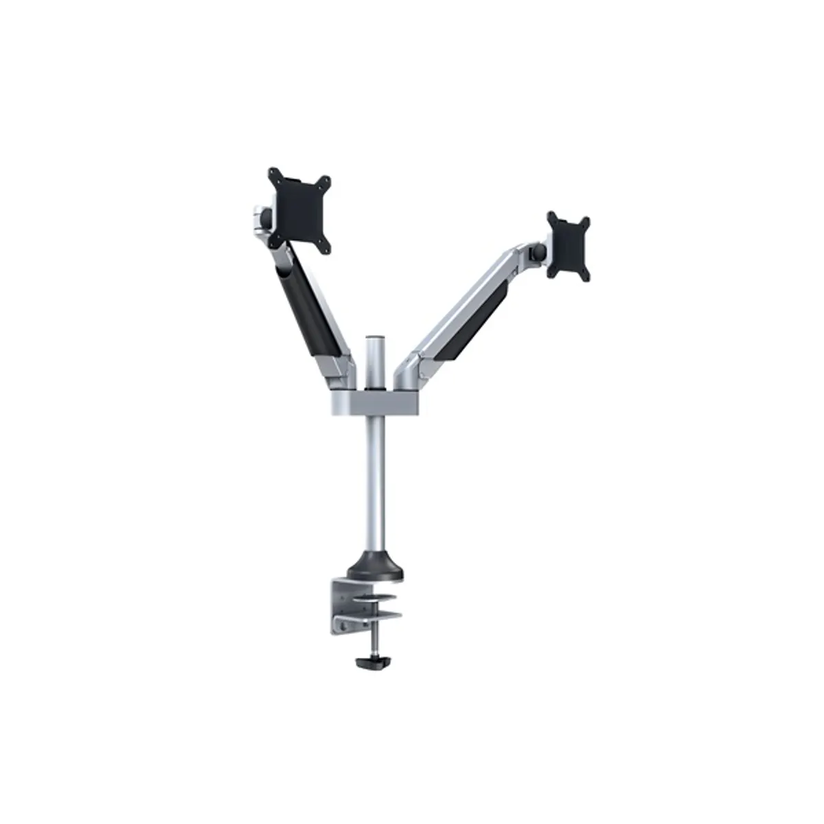 Multibrackets 7350022737198 M VESA Gas Lift Arm Dual ezüst 15-32" 75x75 100x100 dönthető 75-45 forgatható 90 teherbírás 10 kg #1