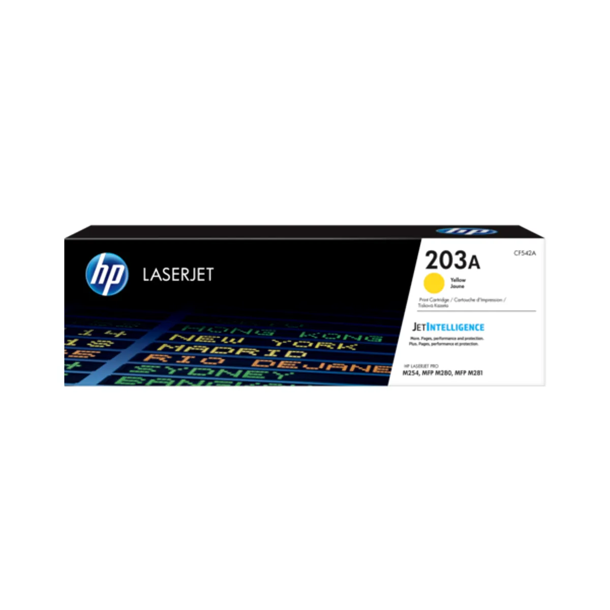 HP SUPPLY CF542A toner kazetta sárga 1300 oldal CLJ M254-M280-M281 #1