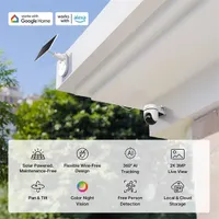 TP-LINK TAPO C610 KIT Tapo C610 napelemes, IP65, 2K 3MP, forgatható 360°, 130° dönthető, éjjellátó 850 nm, microSD 512 GB #2