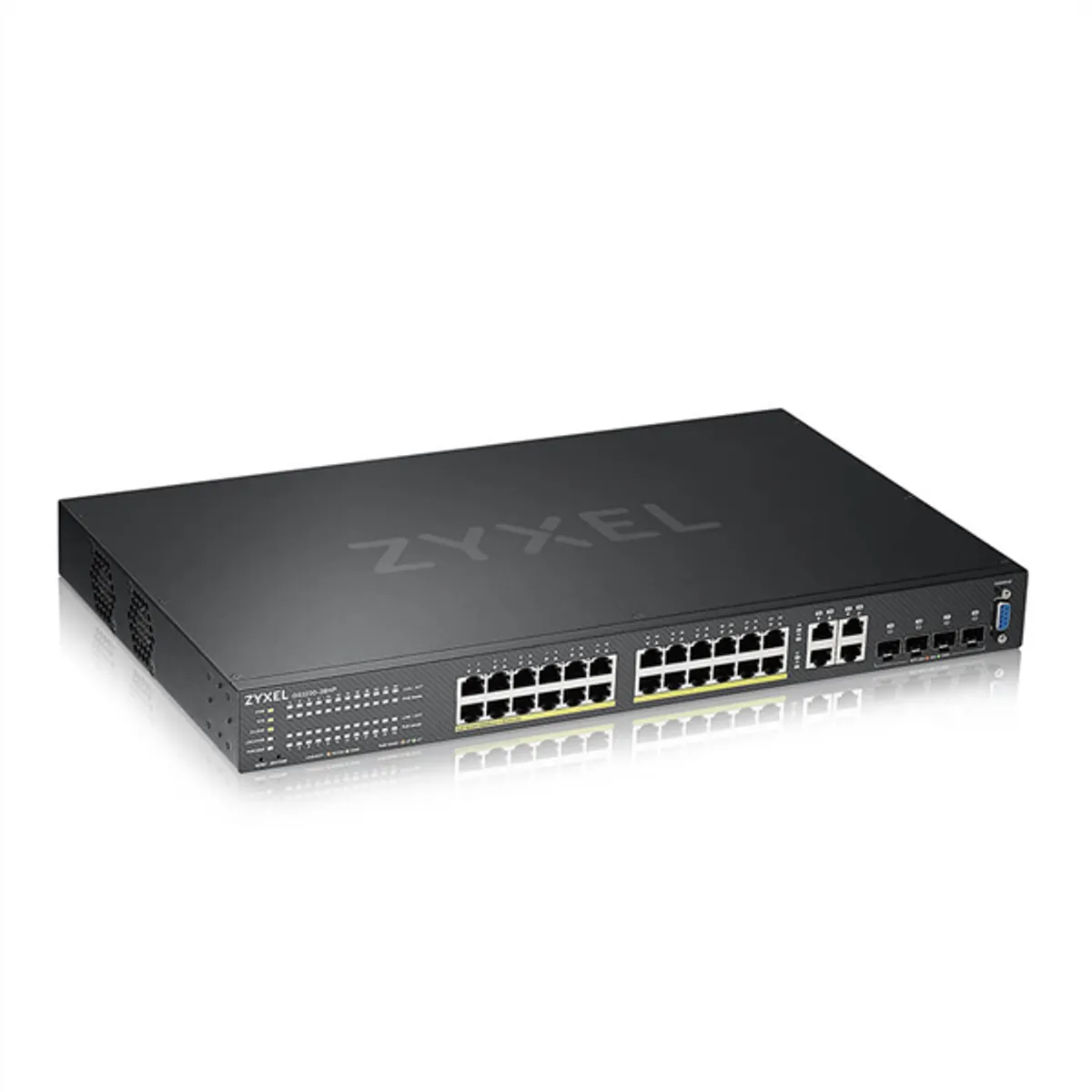 ZYXEL GS2220-28HP-EU0101F GS2220-28HP 28-portos GbE Layer 2 PoE 4x SFP uplink rack-be szerelhető #1