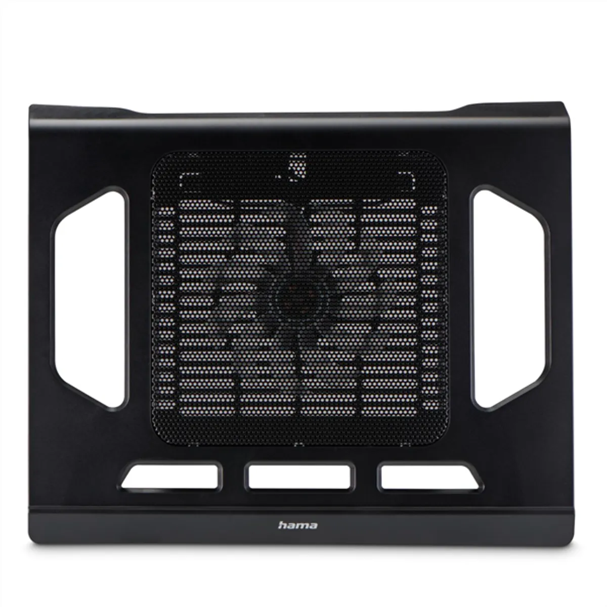 Hama 00126809 notebook hűtő 13,3-15,6" USB alj, 1 ventilátor, kék LED, csúszásmentes alj #3