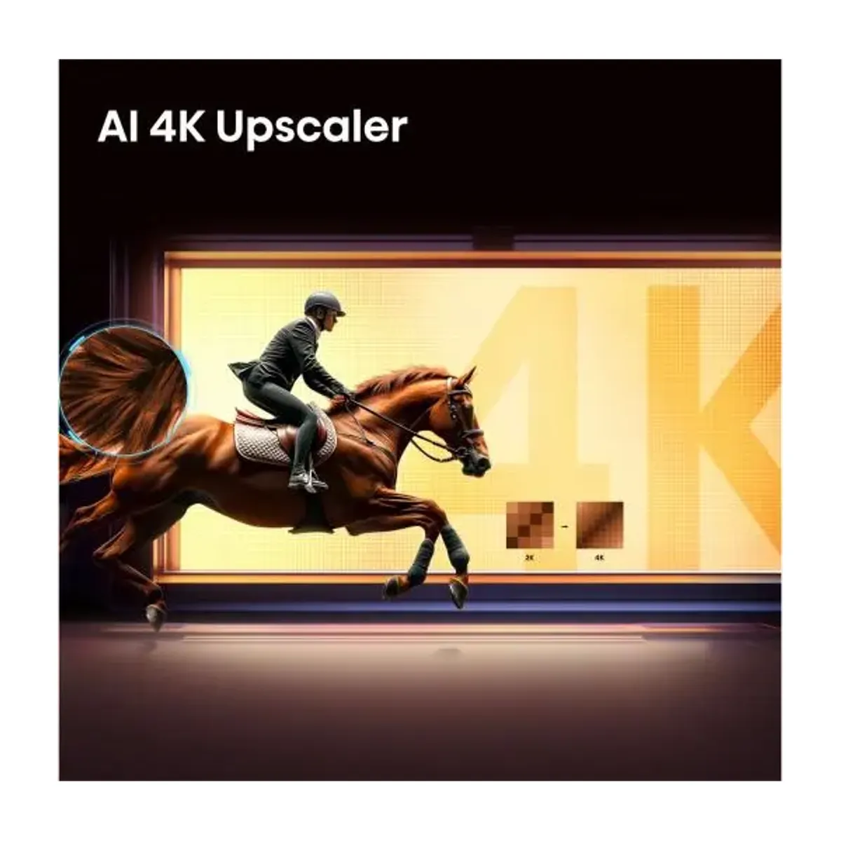 HISENSE 43A6S 4K UHD okos LED televízió AI Upscaler Smooth Motion VRR ALLM Dolby Vision Game Mode Plus VIDAA Voice #4