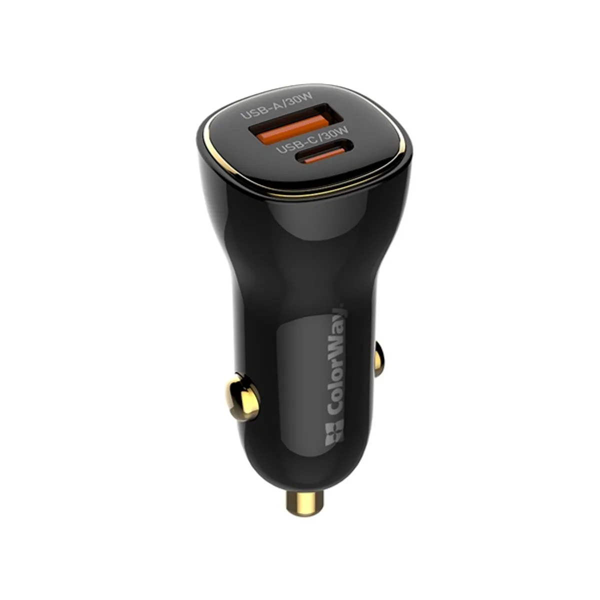 ColorWay CW-CHA046PD-BK Autós töltő USB-C USB-A 60W PD 3.0 PPS QC Apple Huawei Samsung Intelligens USB Auto ID védelem #7