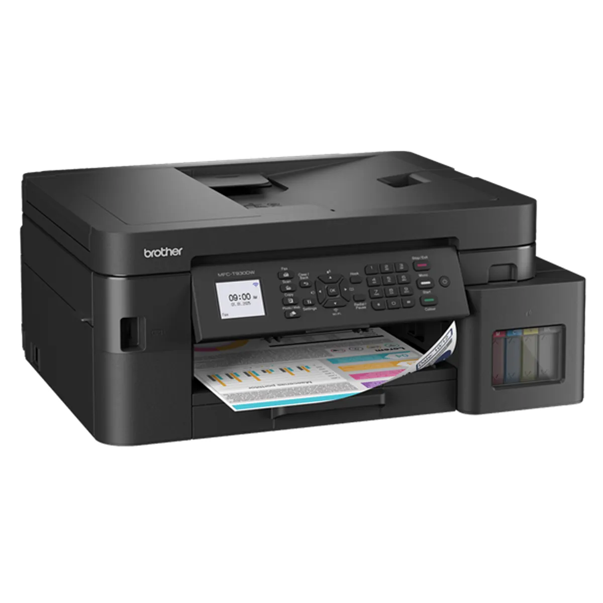 BROTHER MFCT930DWYJ1 MFC-T930DW színes tintasugaras MFP, A4, kétoldalas, ADF, WiFi, USB, LAN, 6000x1200dpi #2
