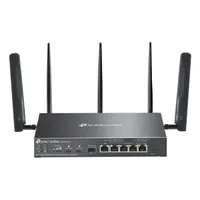 TP-Link ER706WP-4G Omada 4G+ Cat6 AX3000 Gigabit VPN átjáró 4-portos PoE+