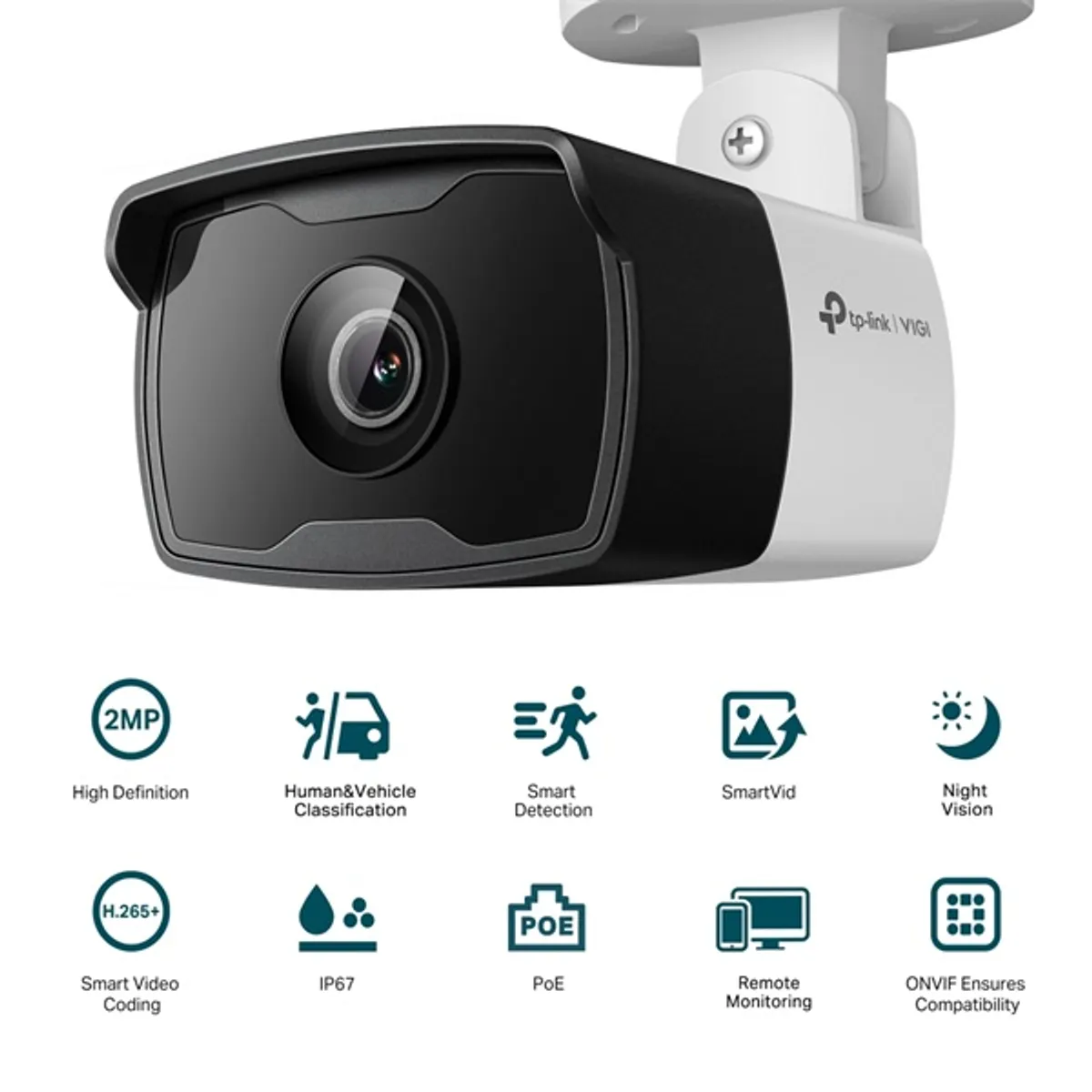 TP-Link VIGI C320I6MM VIGI C320I kültéri IP67 PoE 2MP #3