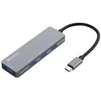 SANDBERG 336-32 USB-C hub 1x USB 3.0 és 3x USB 2.0 SAVER