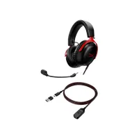 HP HyperX 727A9AA Játékfejhallgató usb Windows igen stereo vezetékes fekete-piros #2