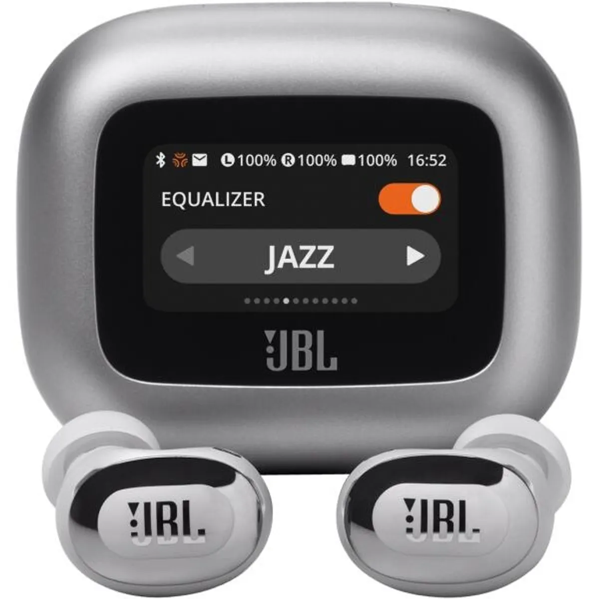 JBL JBLLIVEBUDS3SIL Live Buds 3 ezüst adaptív aktív zajszűrés IP55 víz és porálló 40 óra lejátszás #1