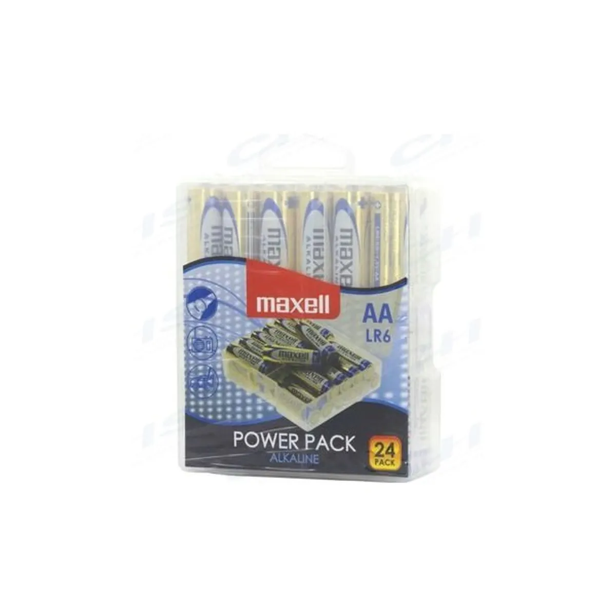 Maxell 790269.04.CN Alkáli elem Power Pack aa 24db visszazárható #1