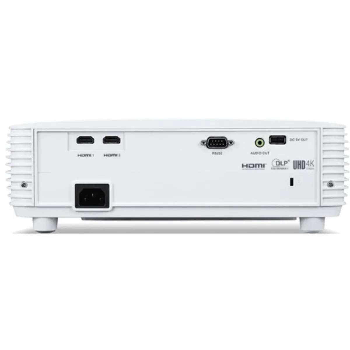ACER COM MR.JXP11.001 4K UHD DLP projektor 4000 lumen 3840x2160 HDMI 2.0 x2 D-sub USB 1.8:1 50000:1 Philips 240W lamp ECO 10000h #4