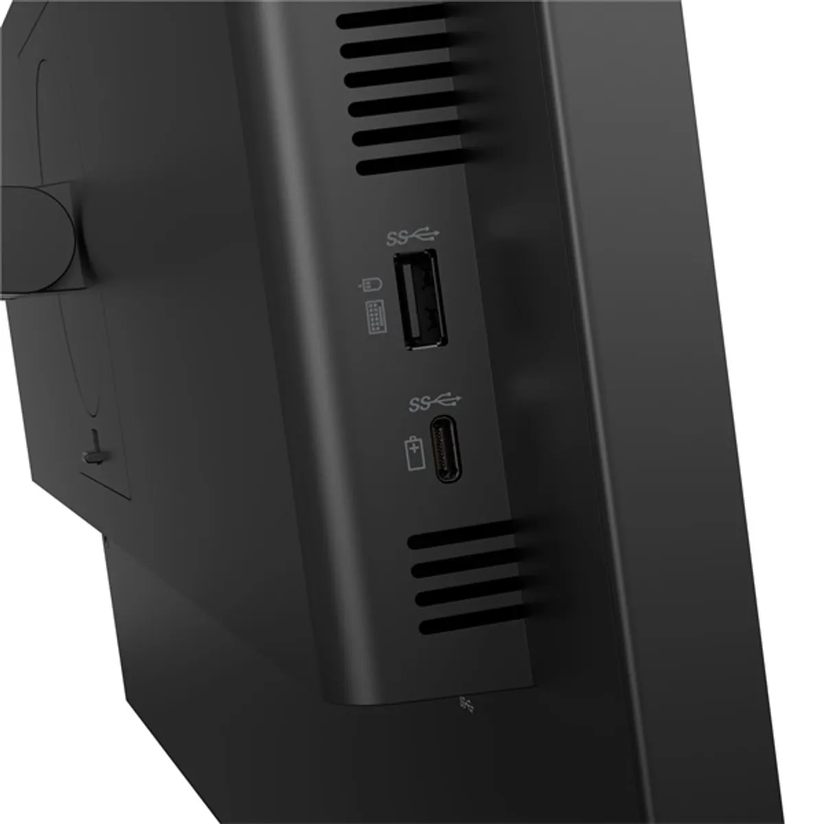 LENOVO-COM 64B3GAT2EU kijelző 27" IPS 2560x1440 120 Hz 4 ms 350 lumen 100x100 VESA állítható magasság dönthető pivot USB-C USB-A HDMI DP LAN #9
