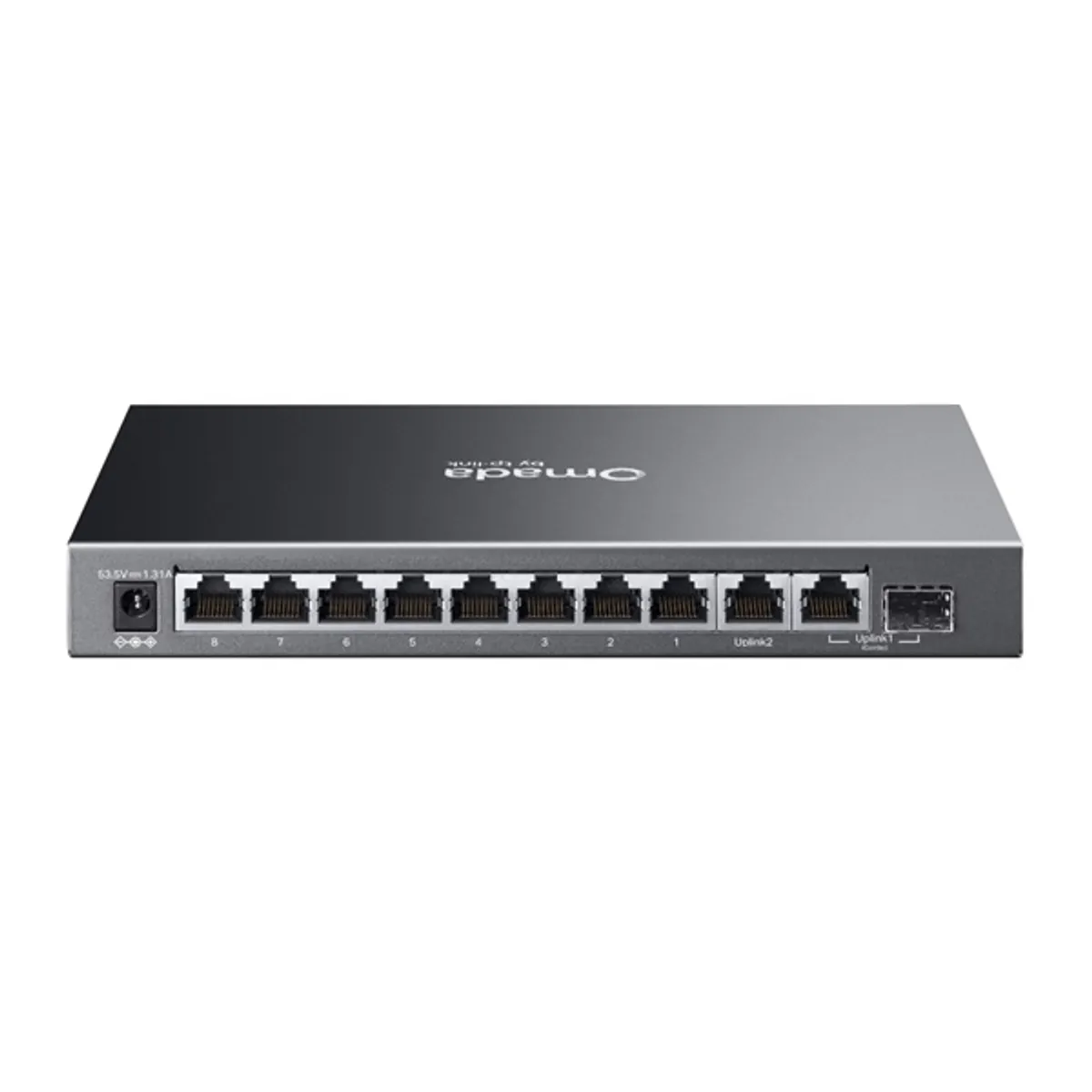 TP-LINK ES210GP Omada 10-portos Gigabit Easy Managed Switch 8x PoE+ port, 1x nem PoE, 1x SFP RJ-45 combo port, 63 W PoE #2