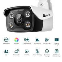 TP-LINK VIGI C340-4MM C340 kültéri 4MP teljes szín IP-kamera PoE #2