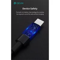 Devia ST111110 Smart Series 1.5m 100W Type-C to Type-C adat- és töltőkábel fekete #5