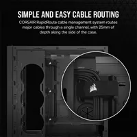 Corsair CC-9011261-WW 5000D Core Airflow edzett üveg fekete #7
