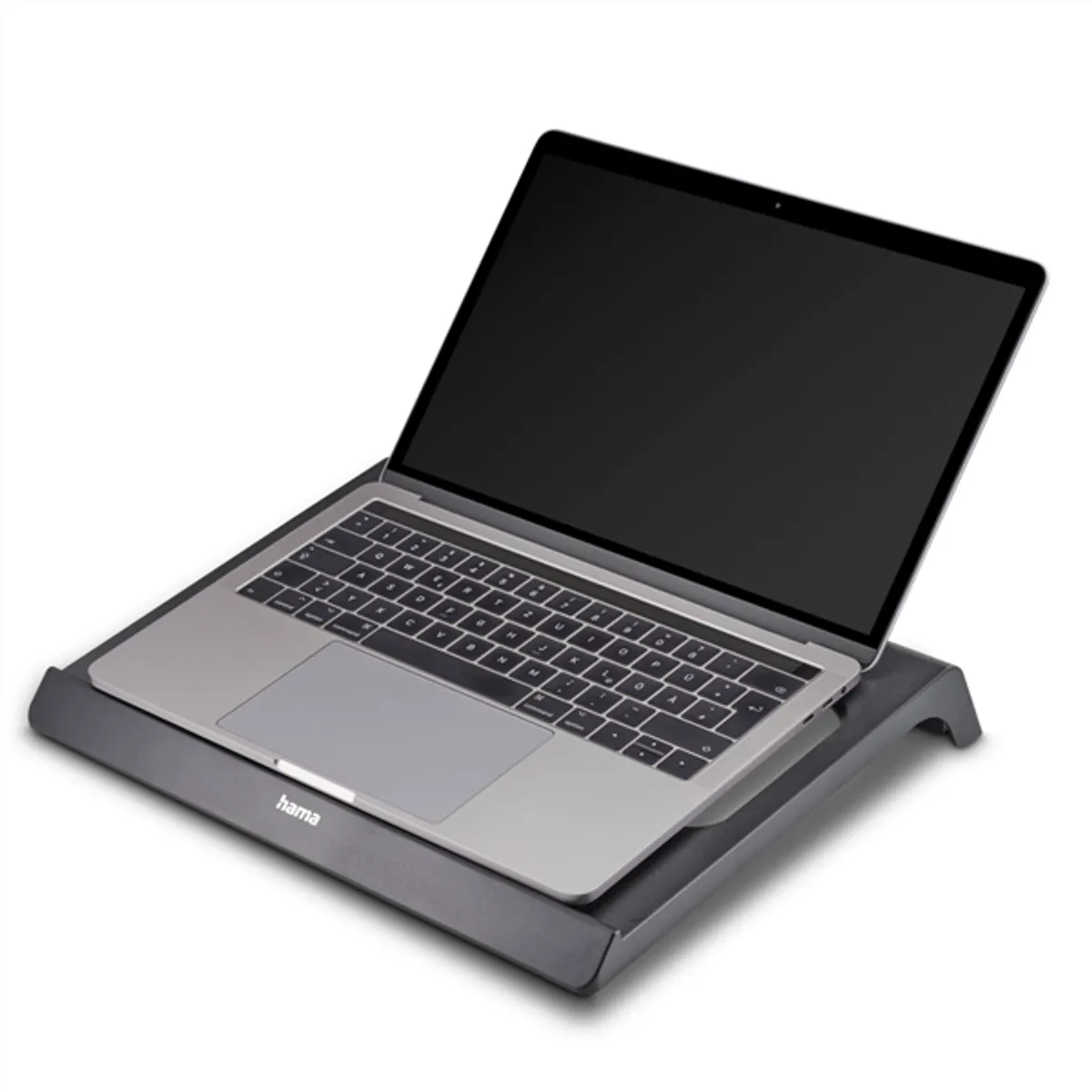 Hama 00126809 notebook hűtő 13,3-15,6" USB alj, 1 ventilátor, kék LED, csúszásmentes alj #2