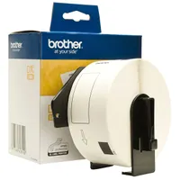 BROTHER DK11208 etikett címke tekercs 38x90 mm fehér alapon fekete 400 db elővágott #3