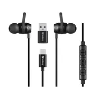 SANDBERG 126-50 Fülhallgató vonalmikrofonos 10mm hangszóróátmérő USB-C és USB-A #1