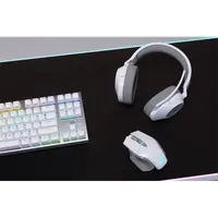 Corsair CA-9011281-EU HS55 Vezeték nélküli játékfejhallgató fehér 2,4 GHz Bluetooth Dolby 7.1 #8