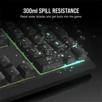 CORSAIR CH-9226C65-NA K55 CORE RGB membrán 6 makrógomb cseppálló média-vezérlő #6
