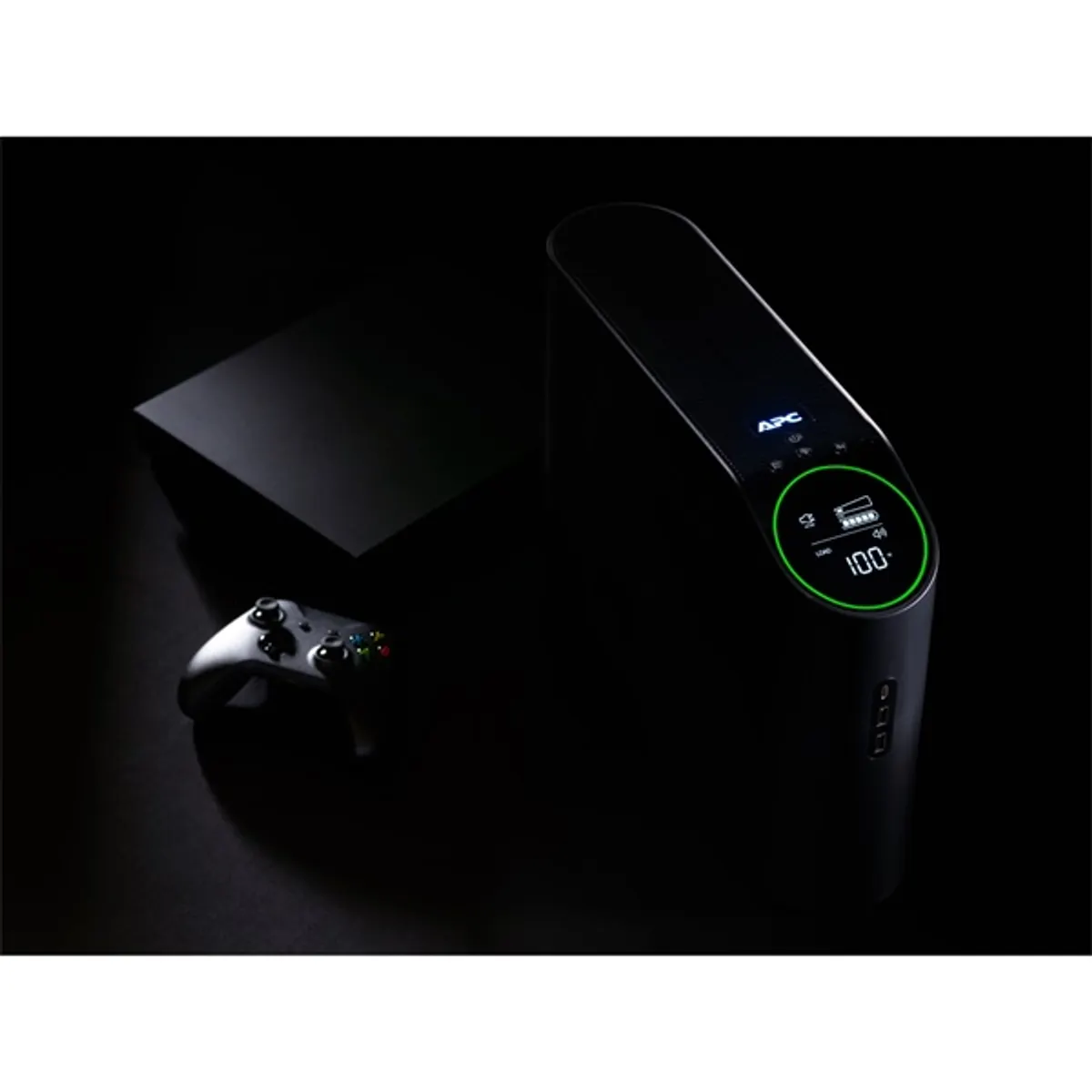 APC BGM2200B-GR Back-UPS Pro Gaming 2200VA 1320W, vonali interaktív, tiszta szinuszos, torony, RGB világítás, LCD, 6 kimenet, 230V #6