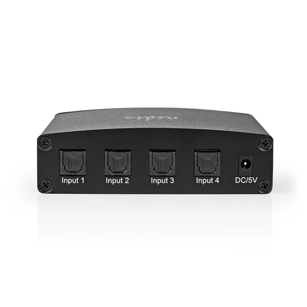 Nedis ASWI2514BK digitális audiokapcsoló fekete 4x Toslink #2
