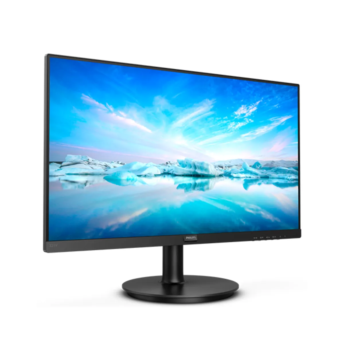 PHI MON 221V8A00 21.5" VA 1080p 75Hz 4ms Beépített tápegység 250 nit 3000:1 HDMI D-Sub fejhallgató kimenet hangszóró Dönthető VESA 100x100 Fekete #8