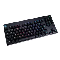 LOGITECH 920-009426 G Pro TKL GX Blue kattanós kapcsolók, leválasztható 1,8 m kábel, RGB, 12 f-billentyű, fekete, USB #3