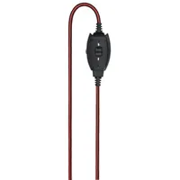 Hama 00139927 PC-Headset HS-USB400 USB-A 2 m fekete mikrofon némító gomb #4