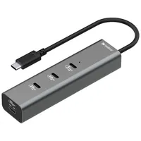 Sandberg 136-78 USB-C 5-in-1 MediaDock Alumínium ház PD 3.0 100W DP Alt Mode 4K60Hz vagy 8K