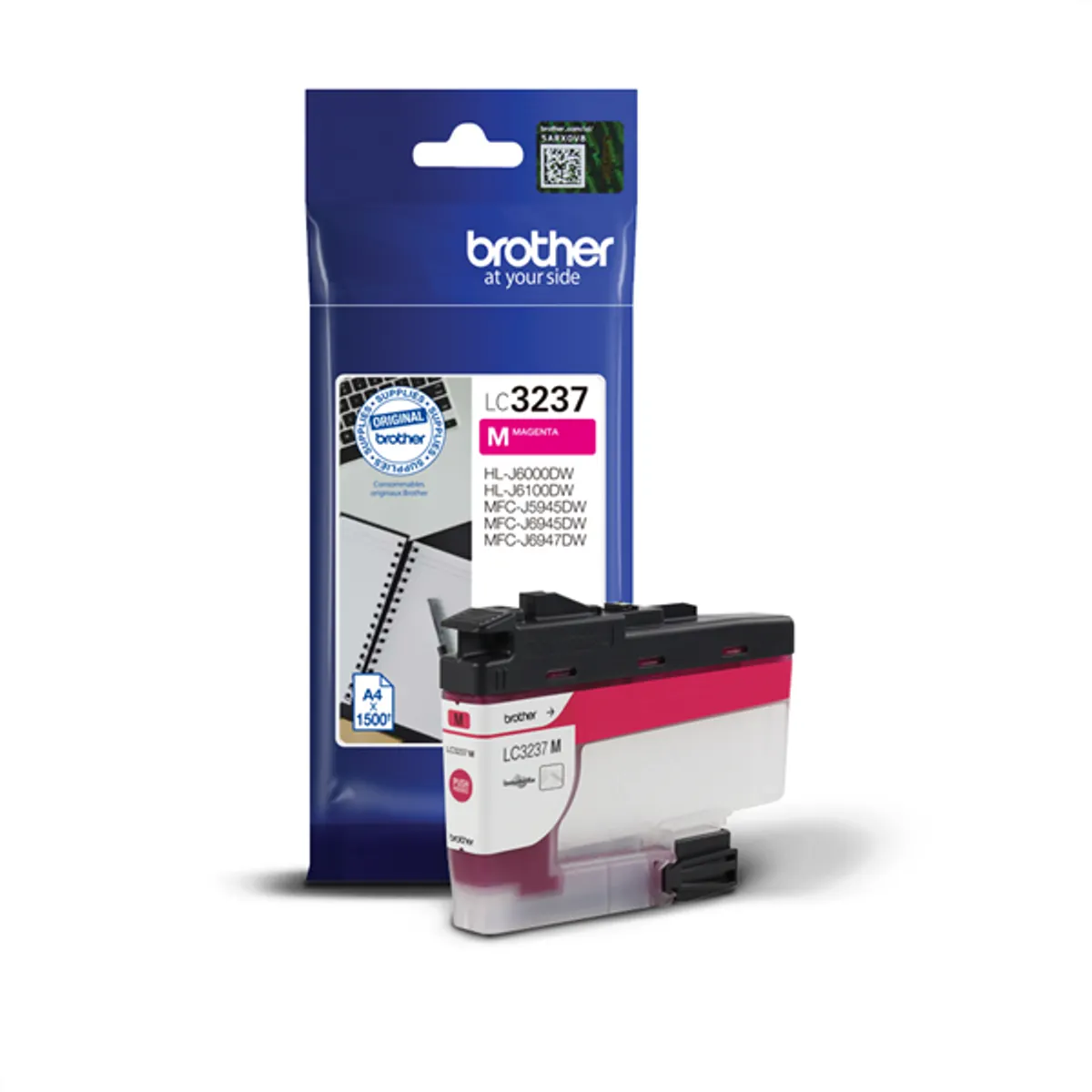 BROTHER LC3237M Tintapatron Magenta 1500 oldal #3