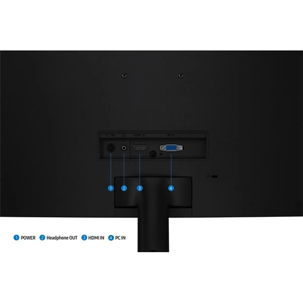 SMG MON LS27D390GAUXEN monitor 27" VA 1080p 100 Hz HDR ívelt HDMI DisplayPort D-Sub fali 75x75 #6