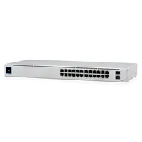 Ubiquiti USW-24-POE UniFi kapcsoló Gen2 24x 1Gb RJ45 2x SFP 16 PoE portok rack-be szerelhető