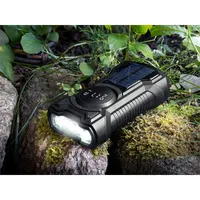 SANDBERG 421-03 Survivor radio all-in-1 5000 mAh powerbank AM FM bluetooth hangszóró napelemes töltés és kézi hajtás #8