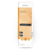 Nedis UHUBU3420BK USB hub 4 portos USB 3.0 külső tápellátás #4