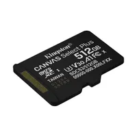 Kingston SDCS3/512GBSP Canvas Select Plus Gen3 512GB microSDXC UHS-I U3 V30 A1 150MB
