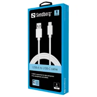 Sandberg 136-15 USB-C 3.1 USB-A 3.0 1m fehér #2
