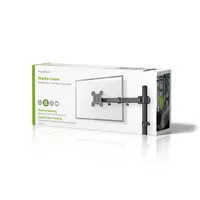 NEDIS MMSIS110BK asztali monitor tartó 15"-32" 75x75 100x100 3 forgáspont 180 fok fekete #3