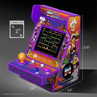 My Arcade DGUNL-4118 Data East Pico Player 3.7" kijelző, 8 engedélyezett játék, 100 retro bónuszjáték, AAA elem #7